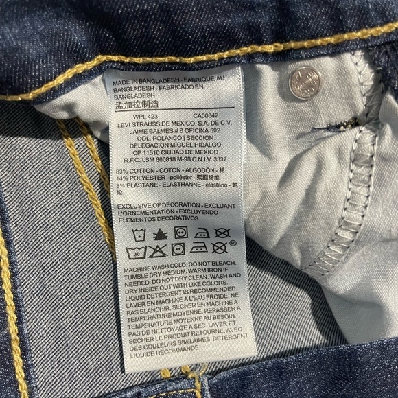 Levi's Denizen Women's 0/00 - Picture 3 of 9